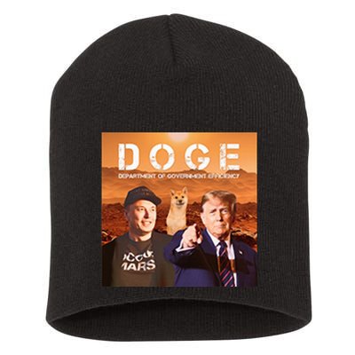 Trump Doge Short Acrylic Beanie