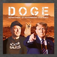 Trump Doge Vector Backpack