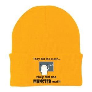 They Did The Math They Did Teh Monster Math Knit Cap Winter Beanie