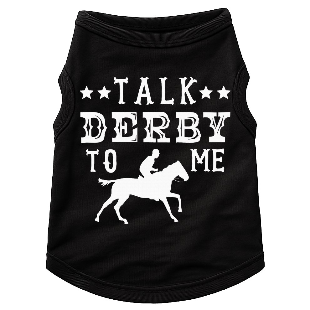 Talk Derby To Me Horse Racing Track Betting Gambling Doggie Tank