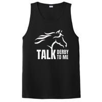 Talk Derby To Me Funny Horse Racing PosiCharge Competitor Tank