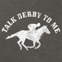 Talk Derby To Me Horse Racing Funny Gift Cotton Canvas Backpack