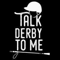Talk Derby To Me I Horse Racing Humor Zip Tote Bag