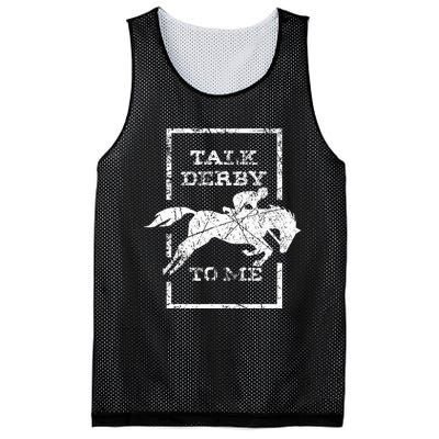 Talk Derby To Me Racing Day Mesh Reversible Basketball Jersey Tank