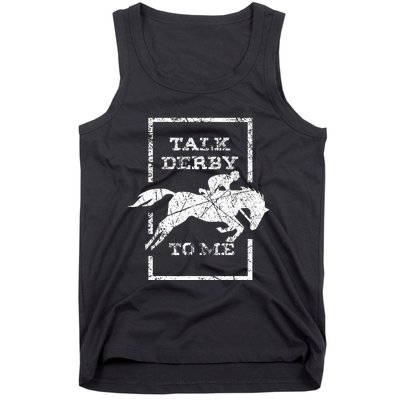 Talk Derby To Me Racing Day Tank Top