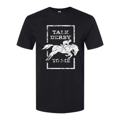 Talk Derby To Me Racing Day Softstyle CVC T-Shirt