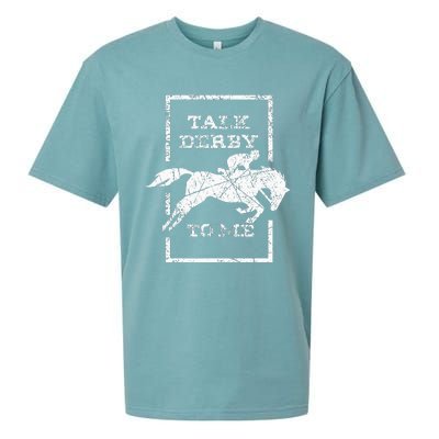 Talk Derby To Me Racing Day Sueded Cloud Jersey T-Shirt