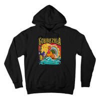 Turkey Day Thanksgiving Gobblezilla Tall Hoodie