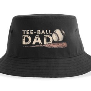 Tball Dad T-Ball Dad Tee Ball Daddy Sport Fathers Day Sustainable Bucket Hat