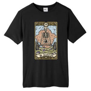 The Deadlifter Tarot Card I Fortune Teller I Deadlift Cool Gift Tall Fusion ChromaSoft Performance T-Shirt