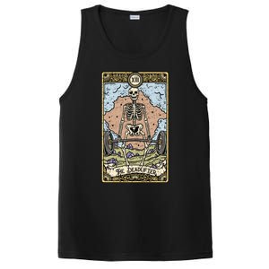 The Deadlifter Tarot Card I Fortune Teller I Deadlift Cool Gift PosiCharge Competitor Tank