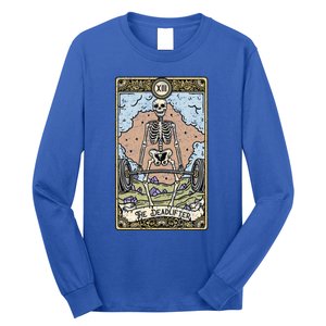 The Deadlifter Tarot Card I Fortune Teller I Deadlift Cool Gift Long Sleeve Shirt