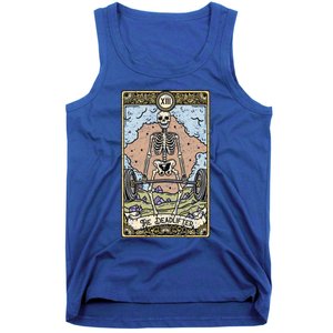 The Deadlifter Tarot Card I Fortune Teller I Deadlift Cool Gift Tank Top