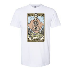 The Deadlifter Tarot Card I Fortune Teller I Deadlift Cool Gift Softstyle CVC T-Shirt