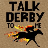 Talk Derby To Me Horse Racing Jockey Louisville Kentucky Gift Cotton Canvas Backpack