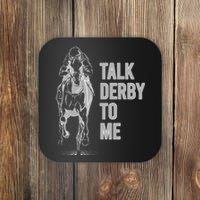 Talk Derby To Me Horse Racing Coaster