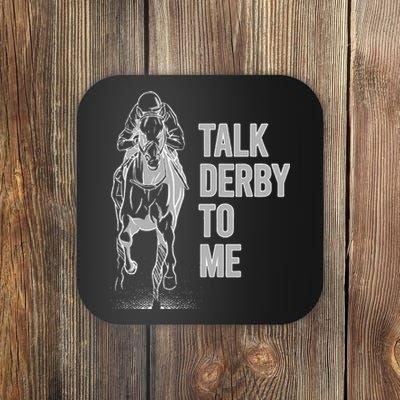 Talk Derby To Me Horse Racing Coaster