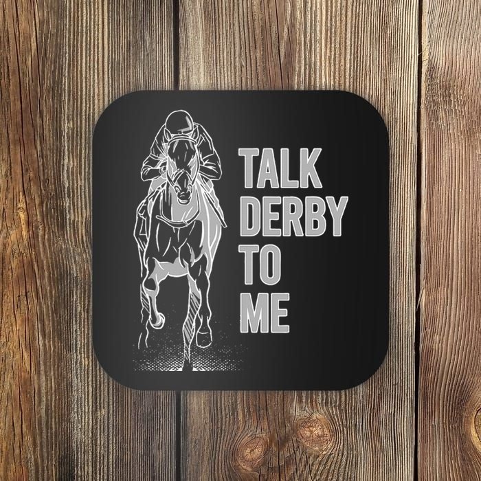 Talk Derby To Me Horse Racing Coaster