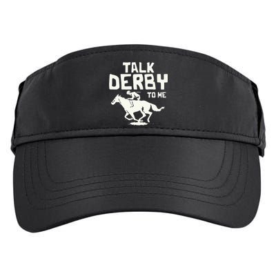 Talk Derby To Me Racing Day Adult Drive Performance Visor