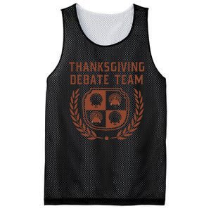 Thanksgiving Debate Team Mesh Reversible Basketball Jersey Tank