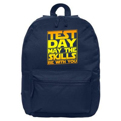 Testing Day Test Day May The Skills Be With You Teacher 16 in Basic Backpack