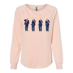 Trump Dance Womens California Wash Sweatshirt