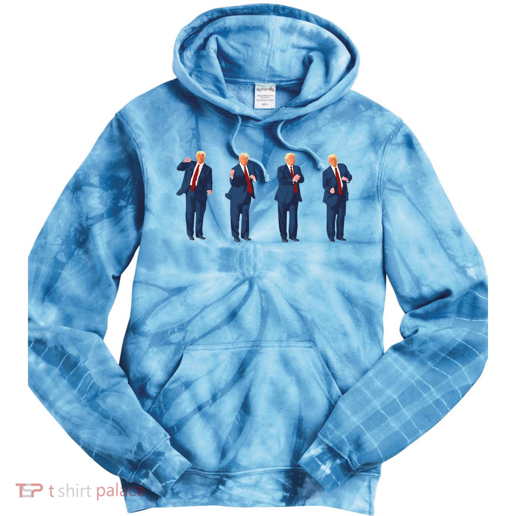 Trump Dance Tie Dye Hoodie