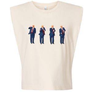 Trump Dance Garment-Dyed Women's Muscle Tee