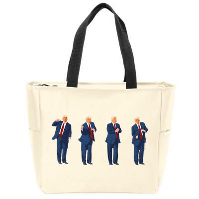 Trump Dance Zip Tote Bag