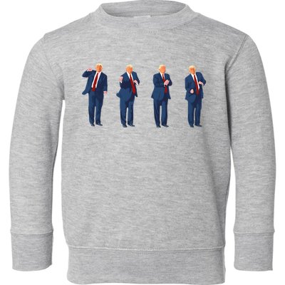 Trump Dance Toddler Sweatshirt