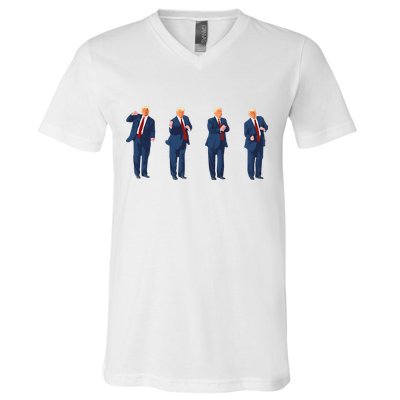 Trump Dance V-Neck T-Shirt