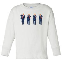 Trump Dance Toddler Long Sleeve Shirt