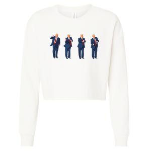 Trump Dance Cropped Pullover Crew