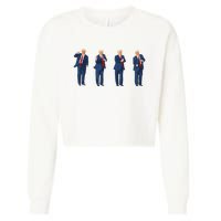 Trump Dance Cropped Pullover Crew