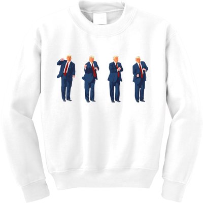 Trump Dance Kids Sweatshirt