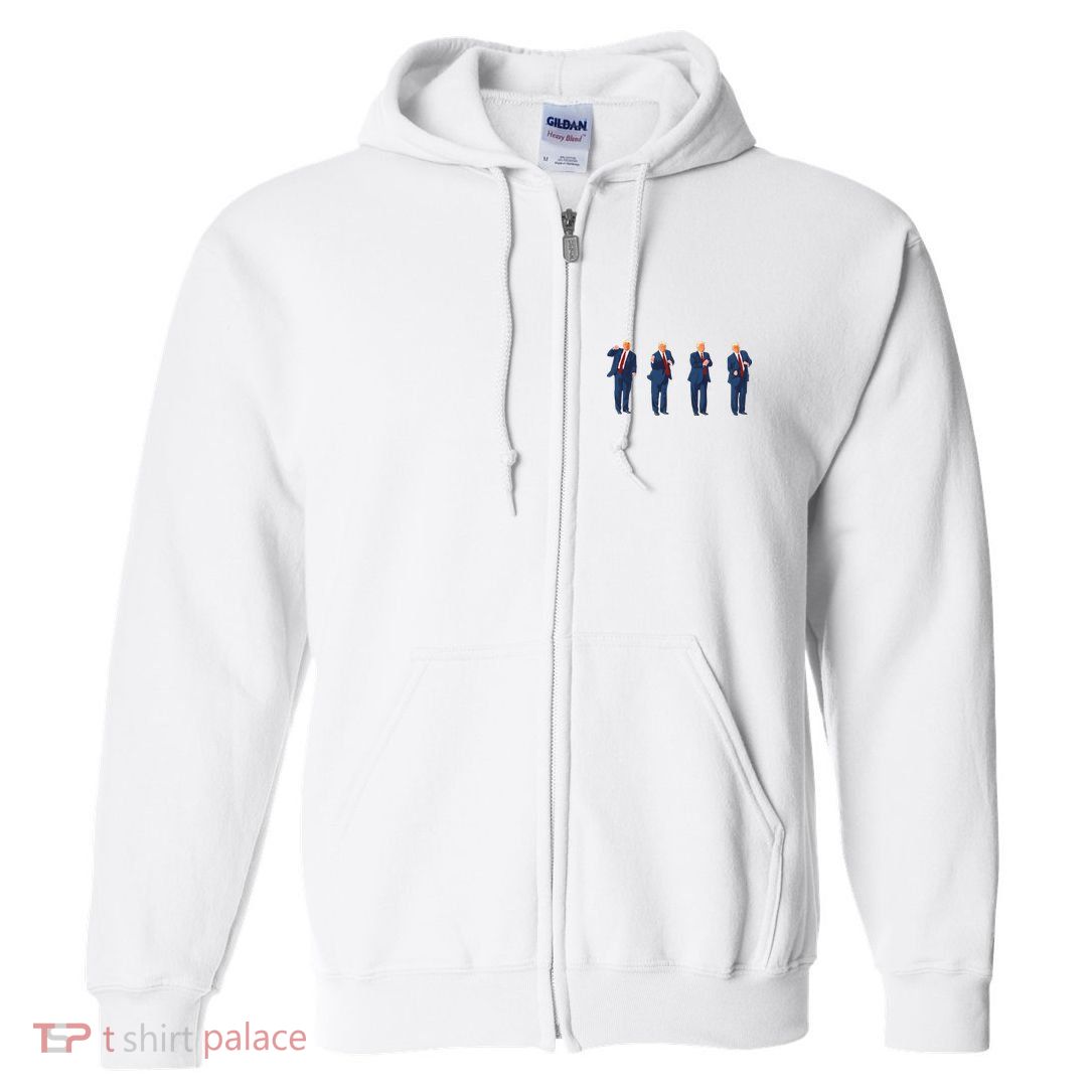 Trump Dance Full Zip Hoodie