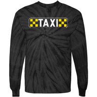 Taxi Driver Taxi Passengers Tie-Dye Long Sleeve Shirt