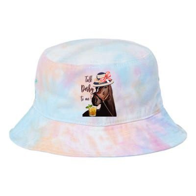 Talk Derby To Me Mint Juleps Derby Horse Racing Tie Dye Newport Bucket Hat