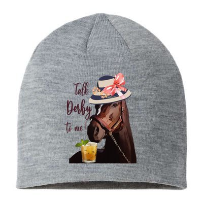 Talk Derby To Me Mint Juleps Derby Horse Racing Sustainable Beanie