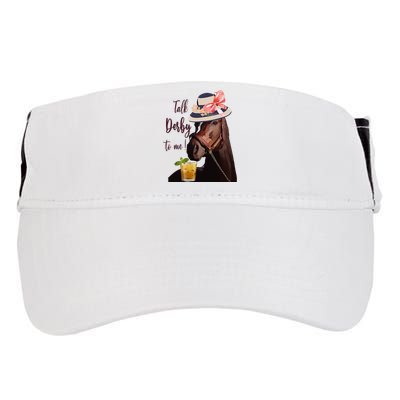 Talk Derby To Me Mint Juleps Derby Horse Racing Adult Drive Performance Visor