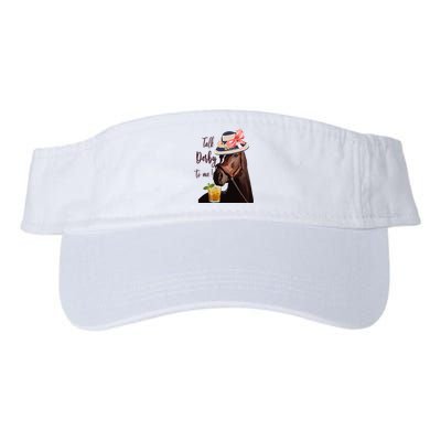 Talk Derby To Me Mint Juleps Derby Horse Racing Valucap Bio-Washed Visor