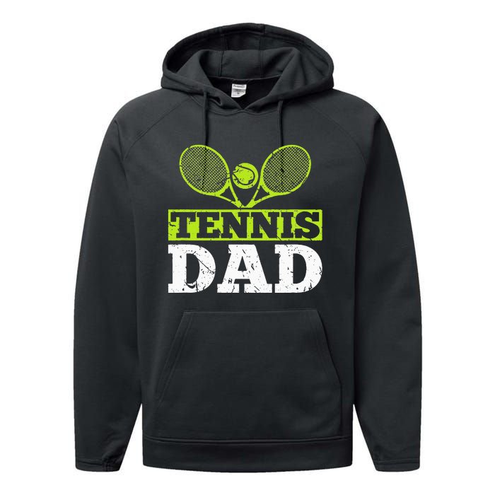 Tennis Dad Tennis Performance Fleece Hoodie