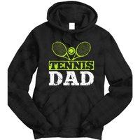 Tennis Dad Tennis Tie Dye Hoodie