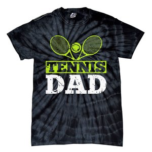 Tennis Dad Tennis Tie-Dye T-Shirt