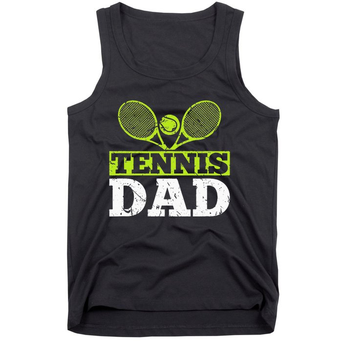 Tennis Dad Tennis Tank Top