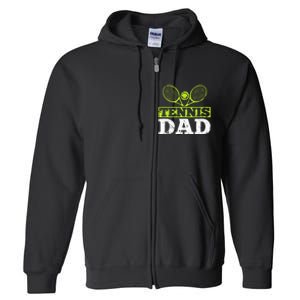 Tennis Dad Tennis Full Zip Hoodie