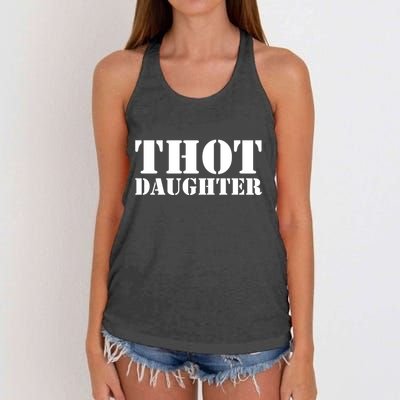 Thot Daughter Women's Knotted Racerback Tank