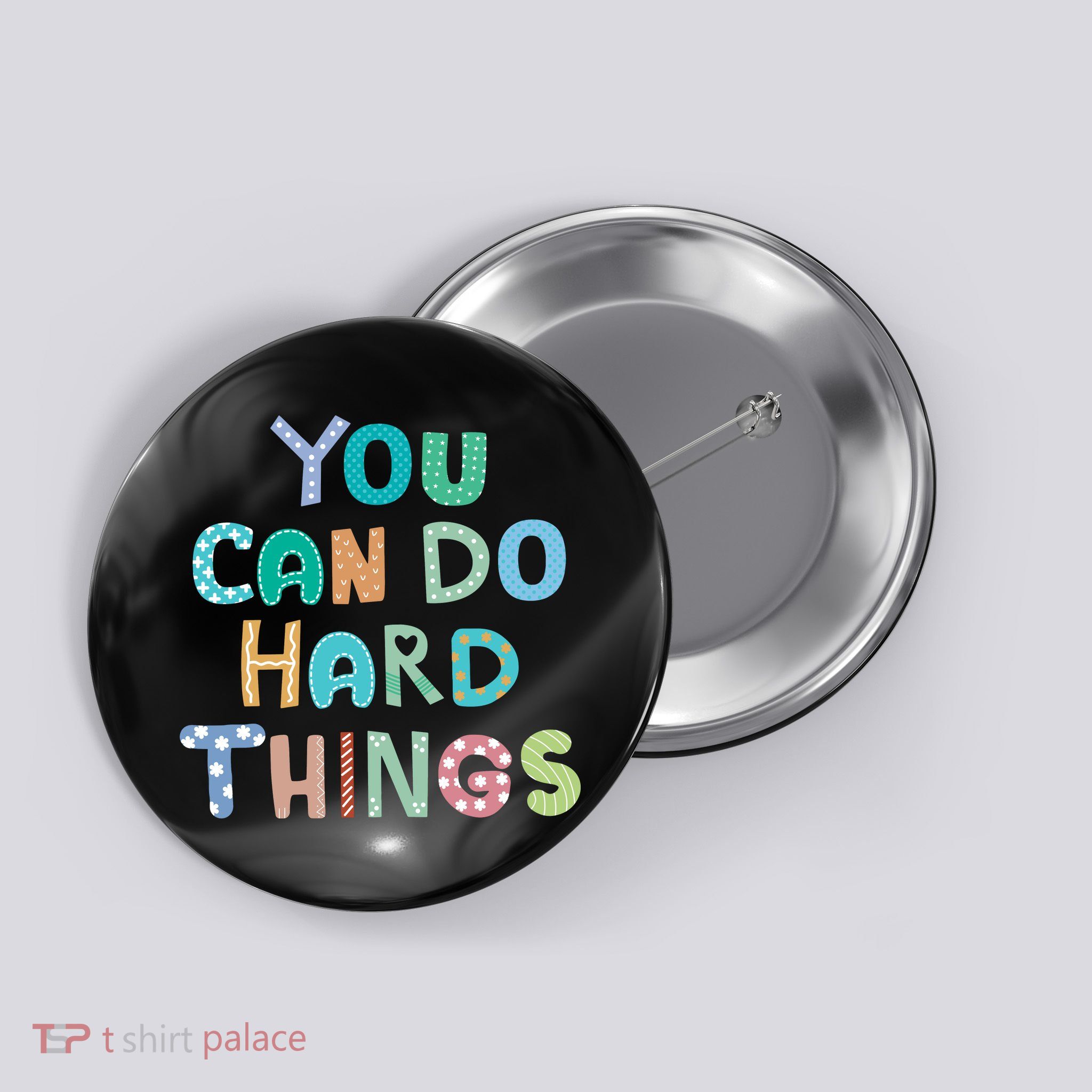 Test Day Teacher You Can Do Hard Things Button