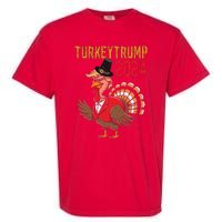 Thanksgiving Day Trump Turkey Funny 2024 Gift Garment-Dyed Heavyweight T-Shirt