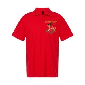 Thanksgiving Day Trump Turkey Funny 2024 Gift Softstyle Adult Sport Polo